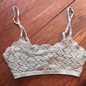 FOREVER21 CROCHET TOP
